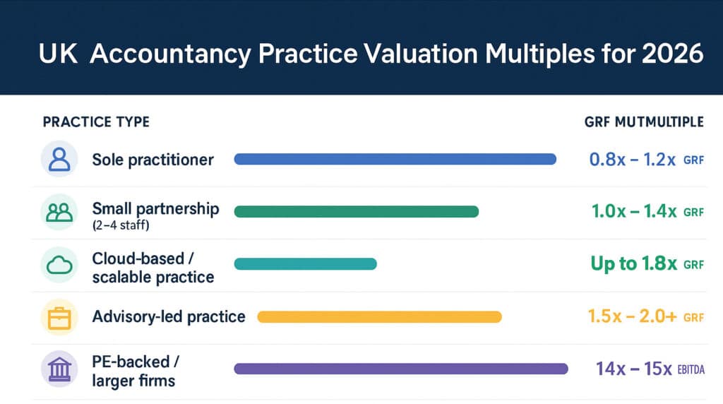 Accountancy valuation prices 2026
